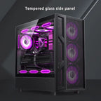 Rgb Micro Atx Itx E-Atx Matx Gaming Pc Case with Tempered Glass Towers for Computer Cases & Cabinet Game Chassis