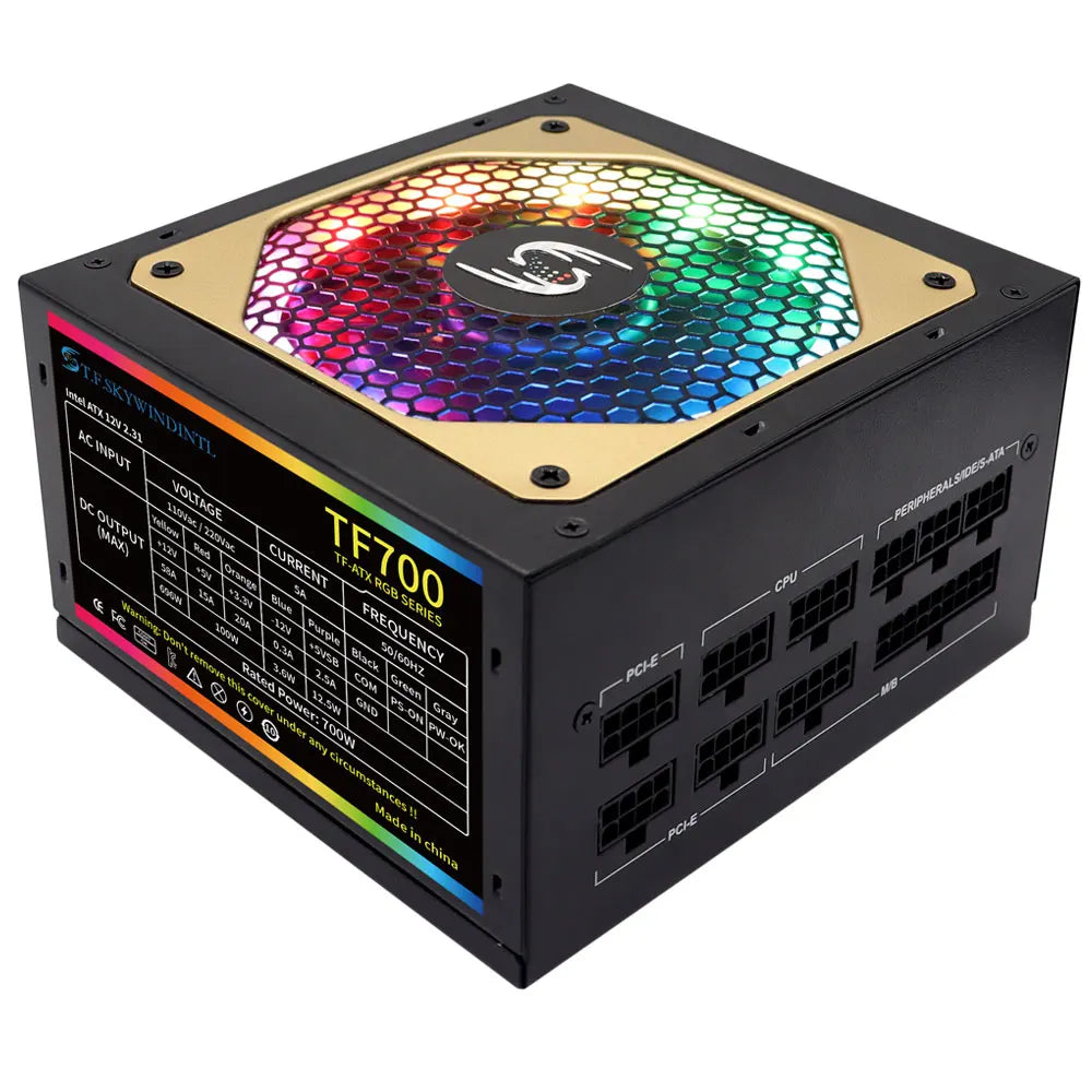 700W Power Supply High Quality Gaming Computer PSU 500W 600W 700W Power Supply PC