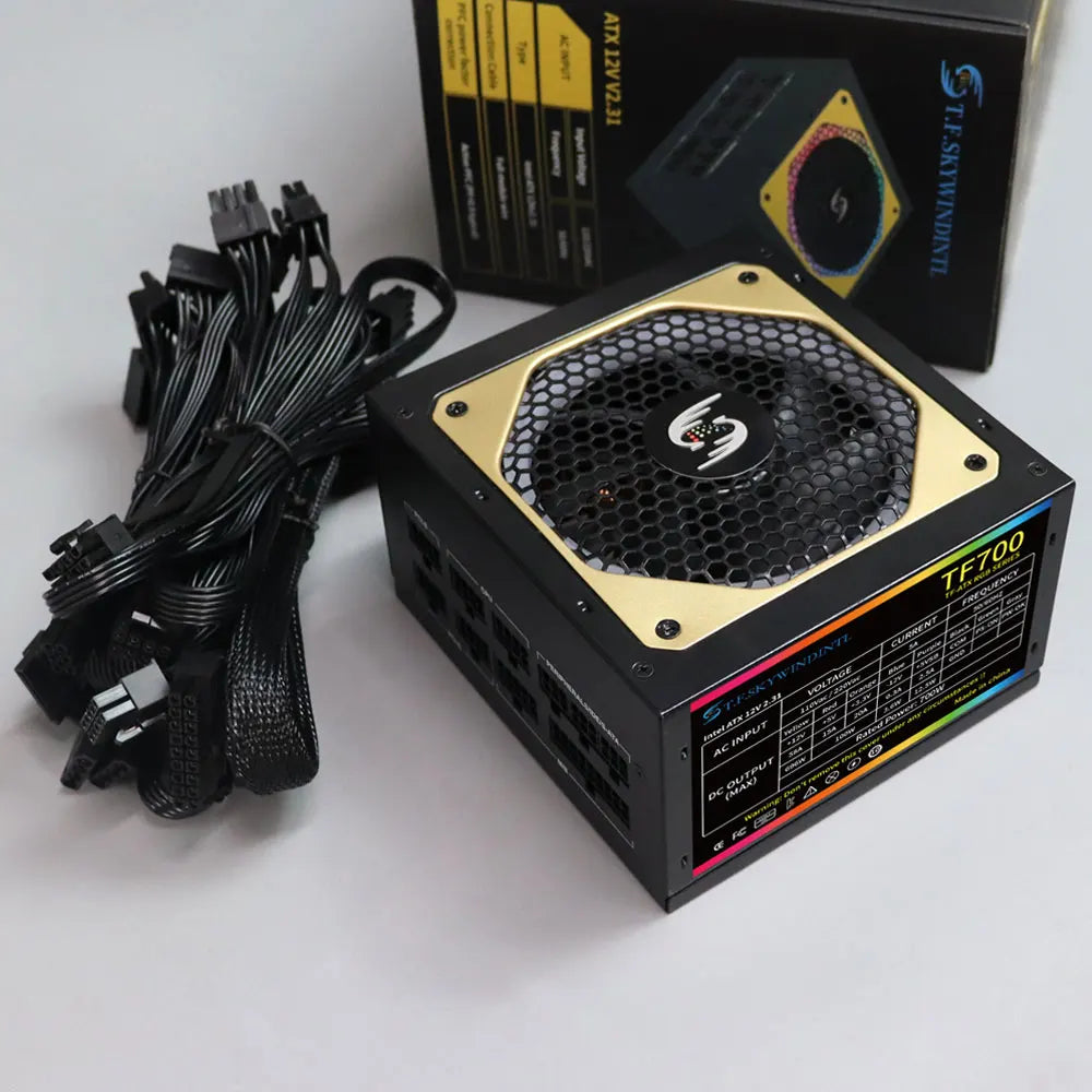 700W Power Supply High Quality Gaming Computer PSU 500W 600W 700W Power Supply PC