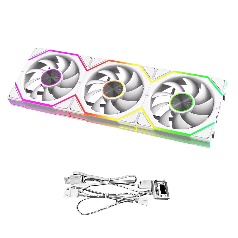 HC-01 SUMOND ARGB Fan 120Mm Comput Case Fans Cooling Colorful Gamer CPU Cooler PC Radiator Processor Fans